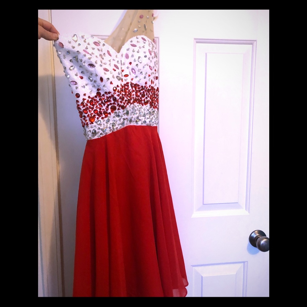 Red dress